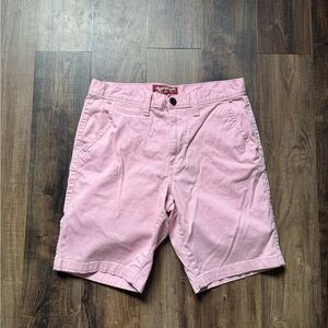 Arizona Jean Company Pink Flat Front Shorts